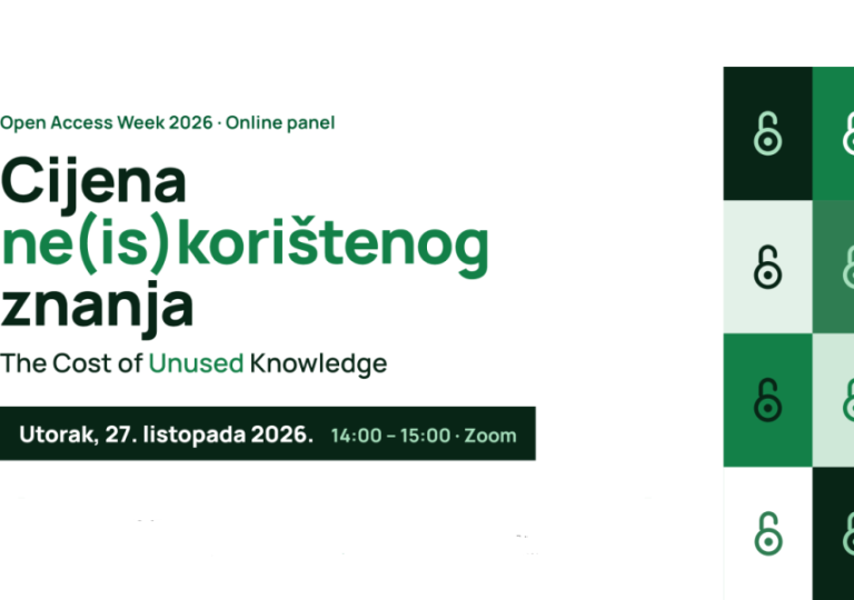 Predstavljanje projekta na Međunarodnom tjednu otvorenog pristupa 2026. godine